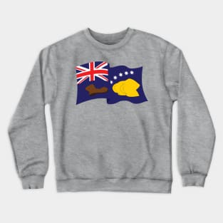 Booting Flag Pocket Crewneck Sweatshirt